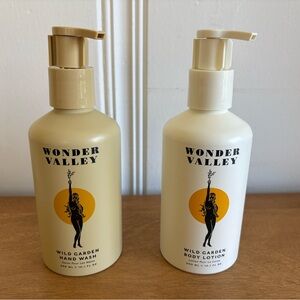 Wonder Valley Wild Garden Hand Wash and Body Lotion Set